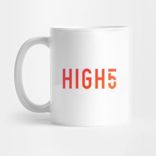 High5 logotype - dégradé Mug